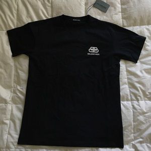 Balenciaga small logo shirt